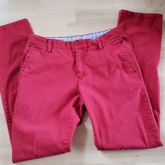 Private Member brand, Mens red Chinos size 32, Y2K - Picture 4 of 5